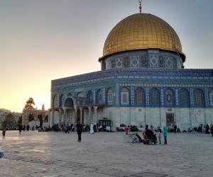 45. Al Masjid Al Aqsa - Dome of the Rock before sunrise